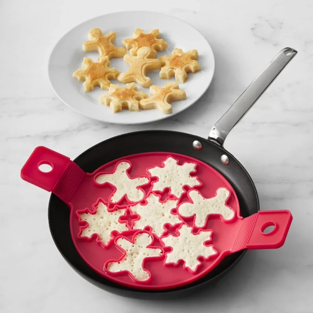 Williams Sonoma Holiday Pancake Flipper Mold NWT and Sealed